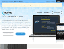 Tablet Screenshot of martus.org